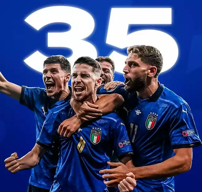 意大利35场不败追平世界纪录 曼奇尼超里皮创不败纪录